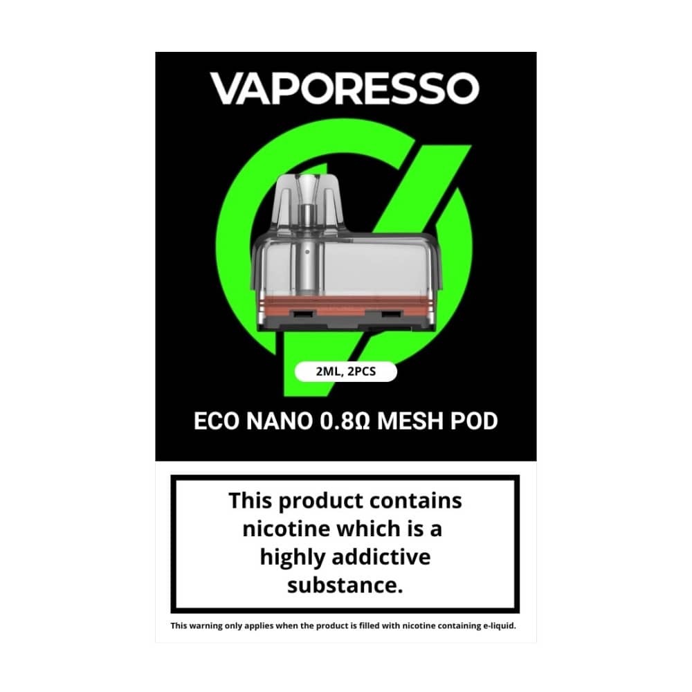 Vaporesso Eco Nano Replacement Pods 2 Packs