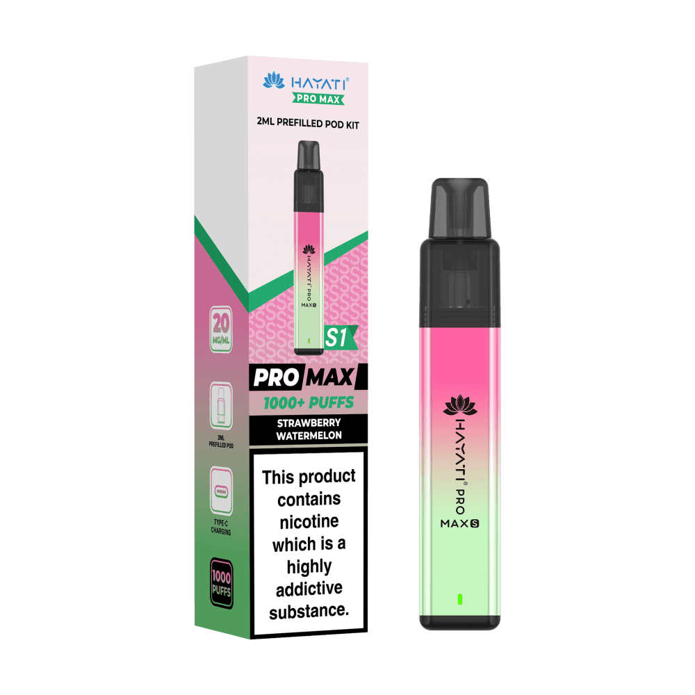 Hayati Pro Max S1 Box of 5 | 1,000 Puffs