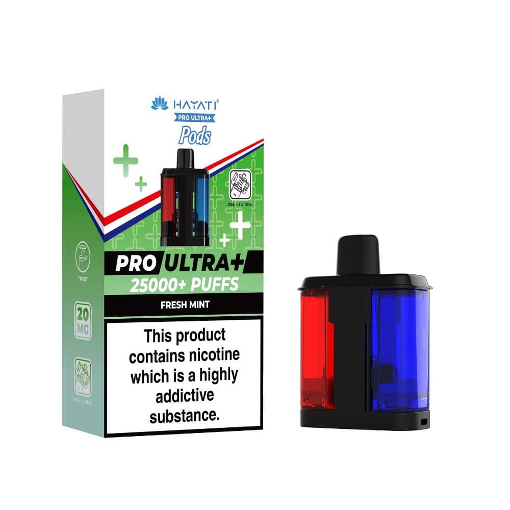Hayati Pro Ultra Plus 25K Pods Fresh Mint