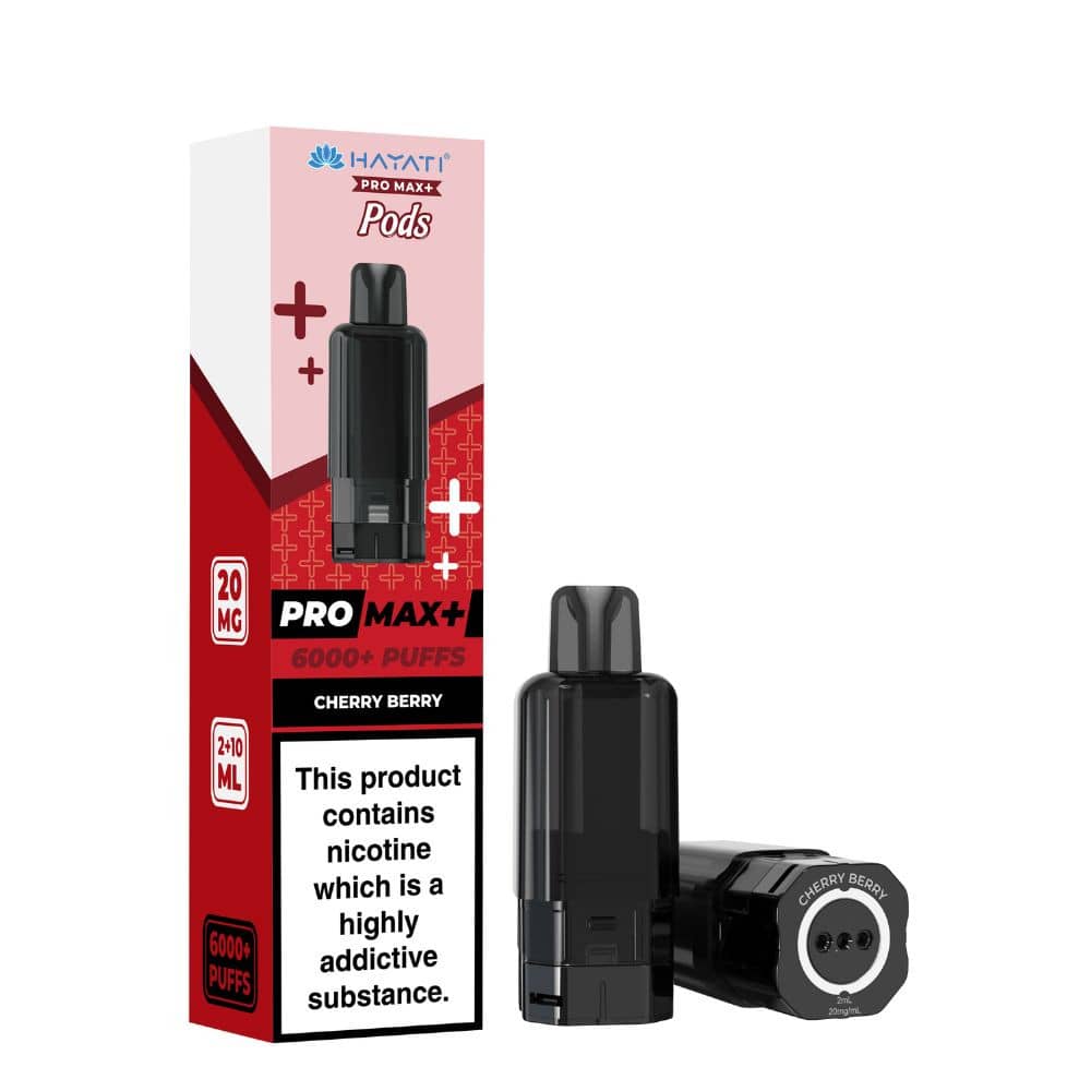 Hayati Pro Max Plus 6000 Pods Cherry Berry