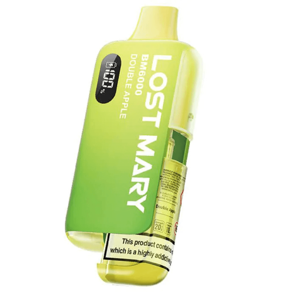 Lost Mary Bm6000 Prefilled Vape Kit Double Apple