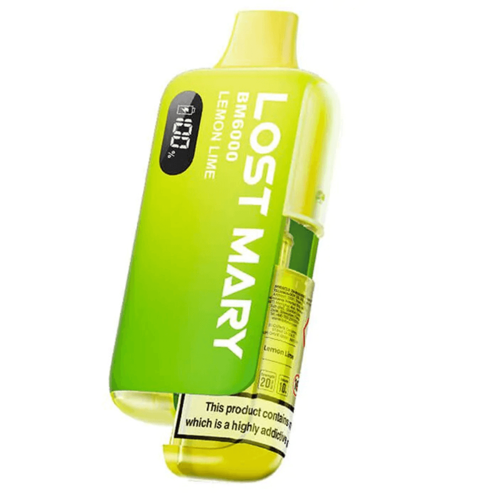 Lost Mary Bm6000 Prefilled Vape Kit Lemon Lime