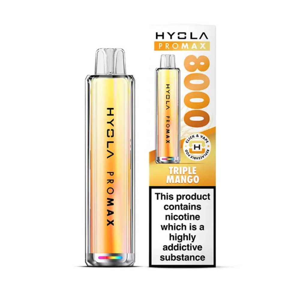 Hyola Pro Max 8000 Prefilled Vape Kit Triple Mango