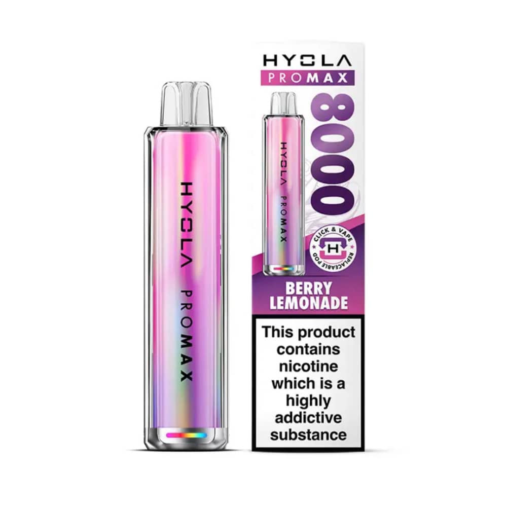 Hyola Pro Max 8000 Prefilled Vape Kit Berry Lemonade