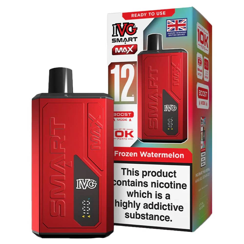 IVG Smart Max 10k Prefilled Vape Kit Frozen Watermelon