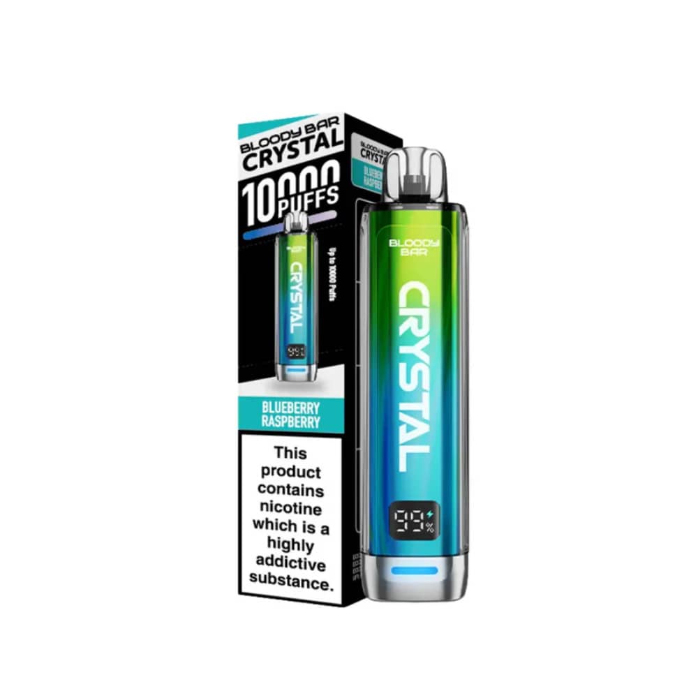 Bloody Bar Crystal 10k Blueberry Raspberry