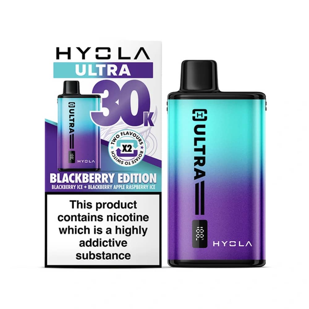 Hyola Ultra Plus 30k Prefilled Vape Kit Blackberry Edition