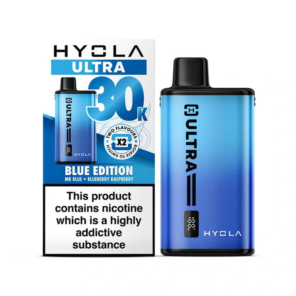 Hyola Ultra Plus 30k Prefilled Vape Kit Blue Edition