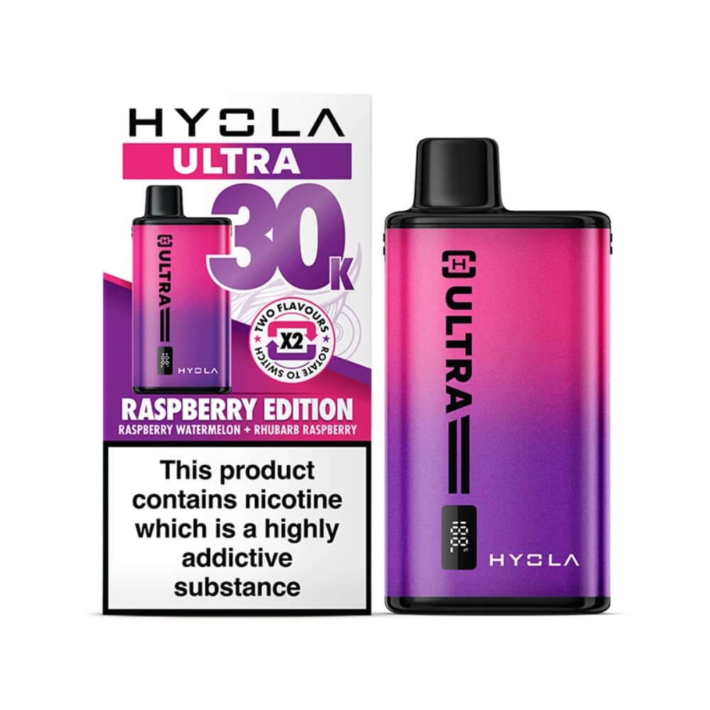 Hyola Ultra Plus 30k Prefilled Vape Kit Raspberry Edition