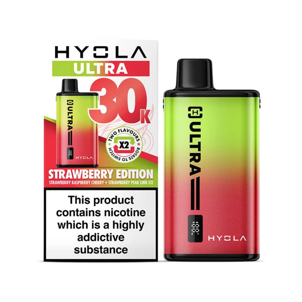 Hyola Ultra Plus 30k Prefilled Vape Kit Strawberry Edition