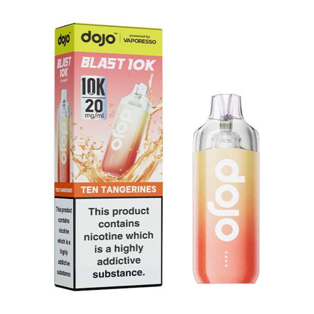 Vaporesso Dojo Blast 10k Prefilled Vape Kit Ten Tangerines