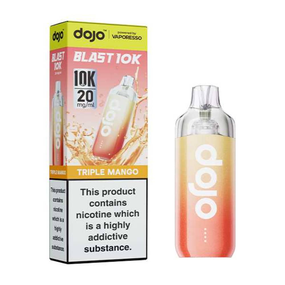 Vaporesso Dojo Blast 10k Prefilled Vape Kit Triple Mango