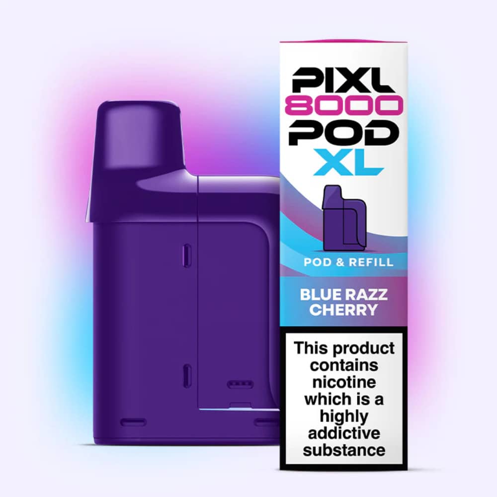 PIXL 8000 Pods Blue Razz Cherry