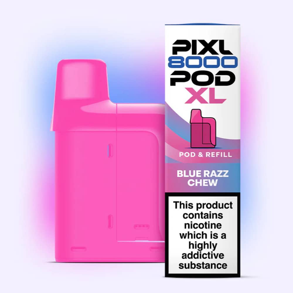 PIXL 8000 Pods Blue Razz Chew