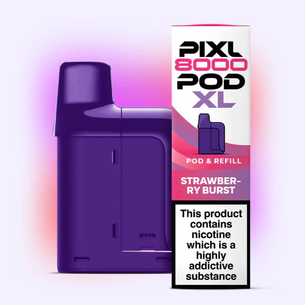 PIXL 8000 Pods Strawberry Burst