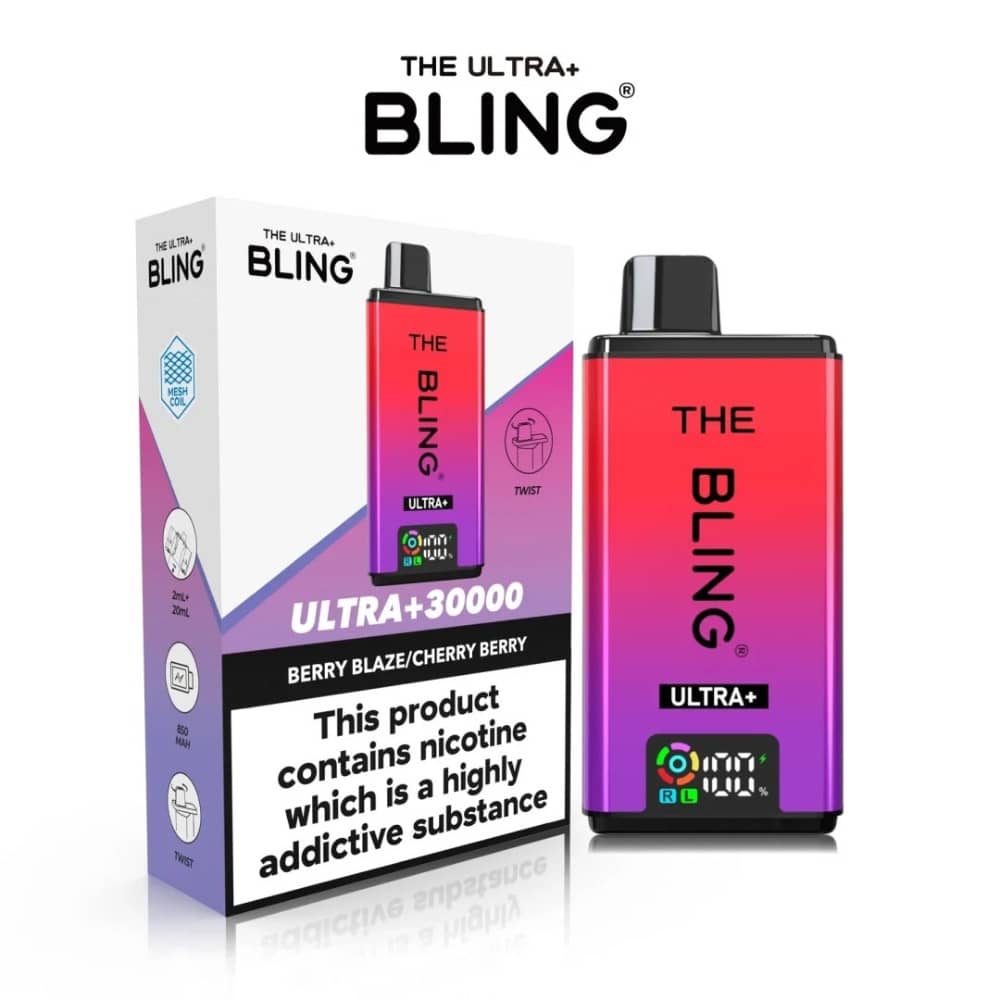 The Crystal Bling Ultra Plus 30K Prefilled Vape Kit