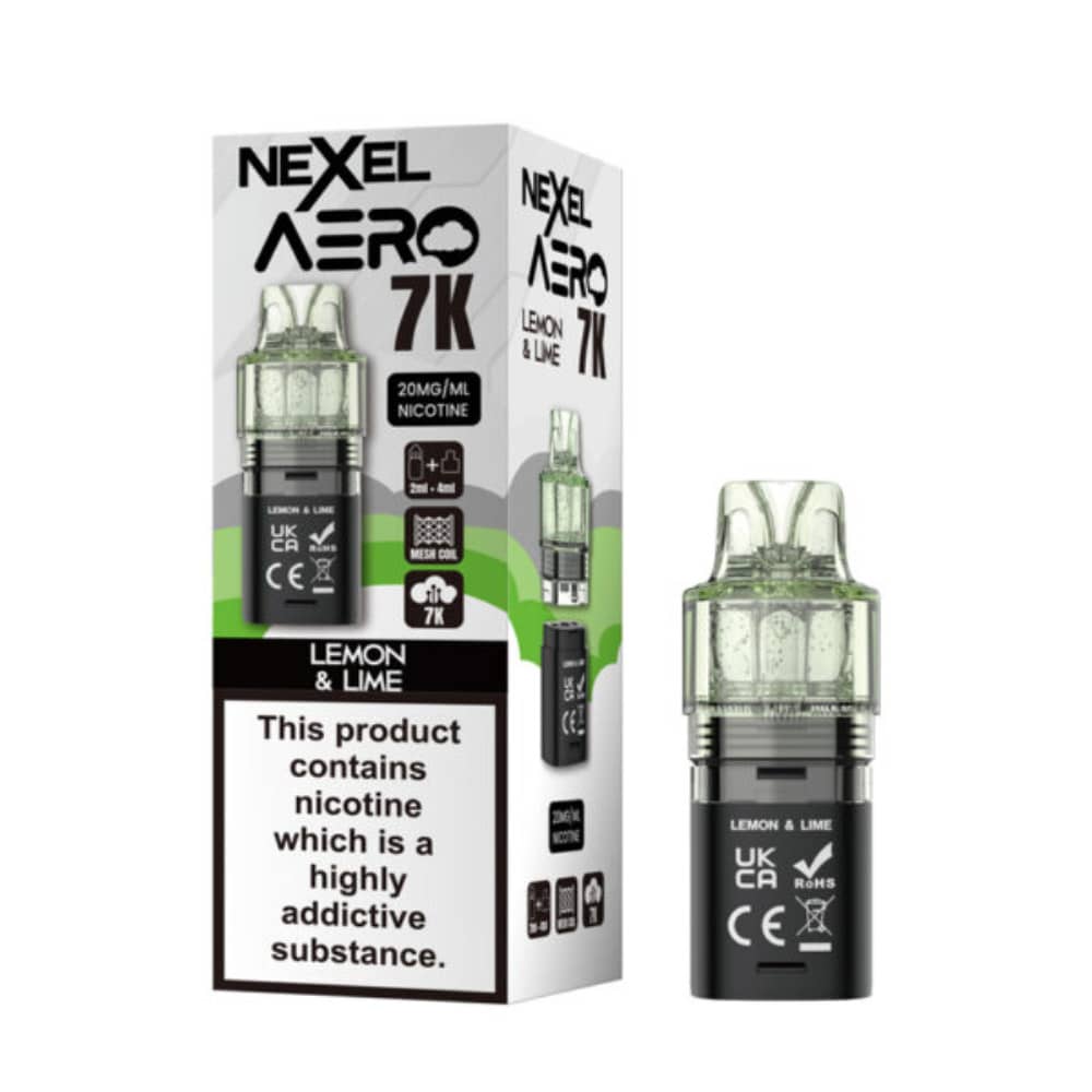 Nexel Aero 7k Pods Lemon Lime