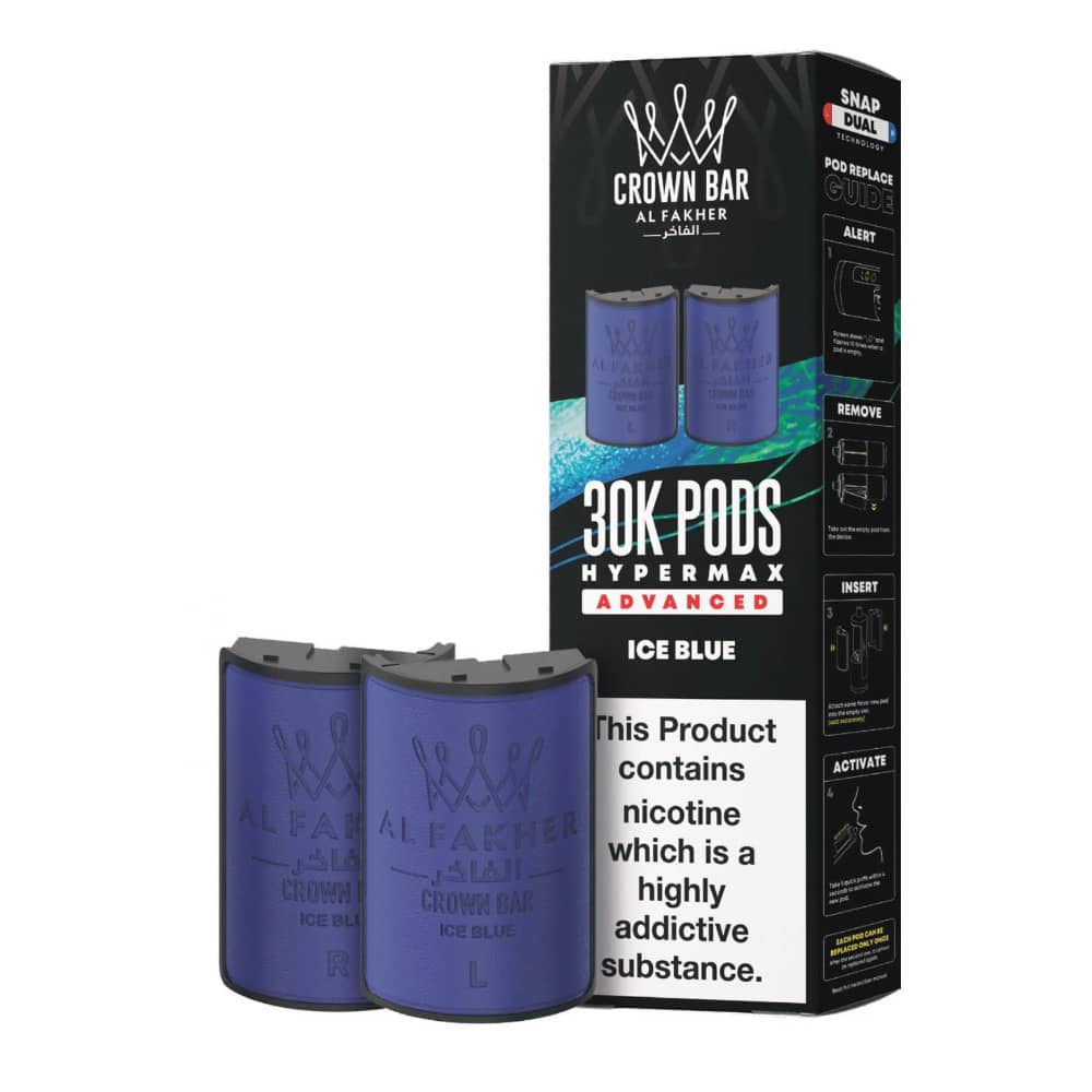 Al Fakher 30k Hypermax Pods Ice Blue