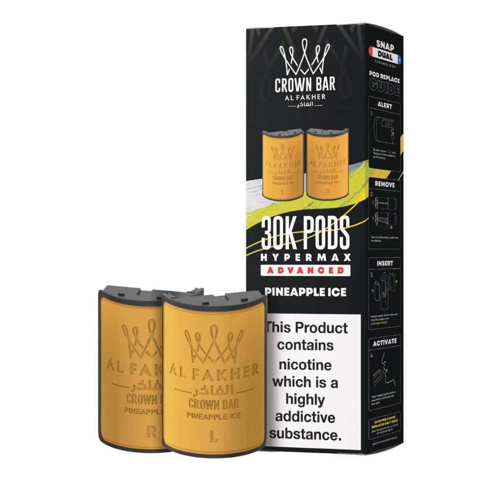 Al Fakher 30k Hypermax Pods Pineapple Ice