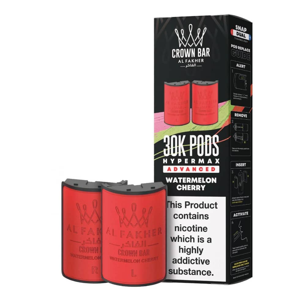 Al Fakher 30k Hypermax Pods Watermelon Cherry