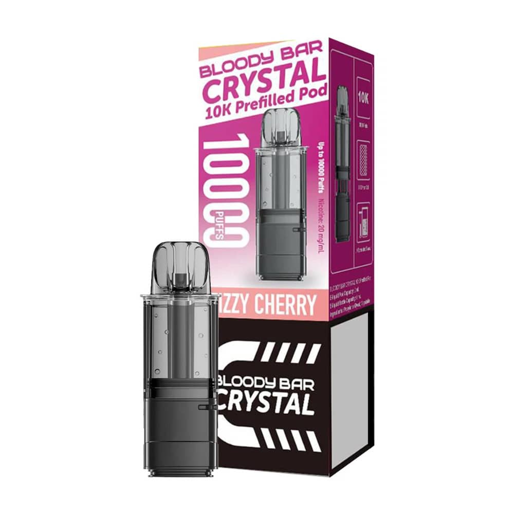 Bloody Bar Crystal 10k Pods Fizzy Cherry