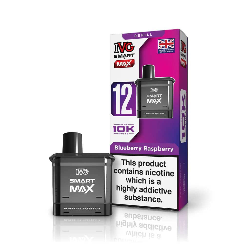 IVG Smart Max 10k Pods Blueberry Raspberry