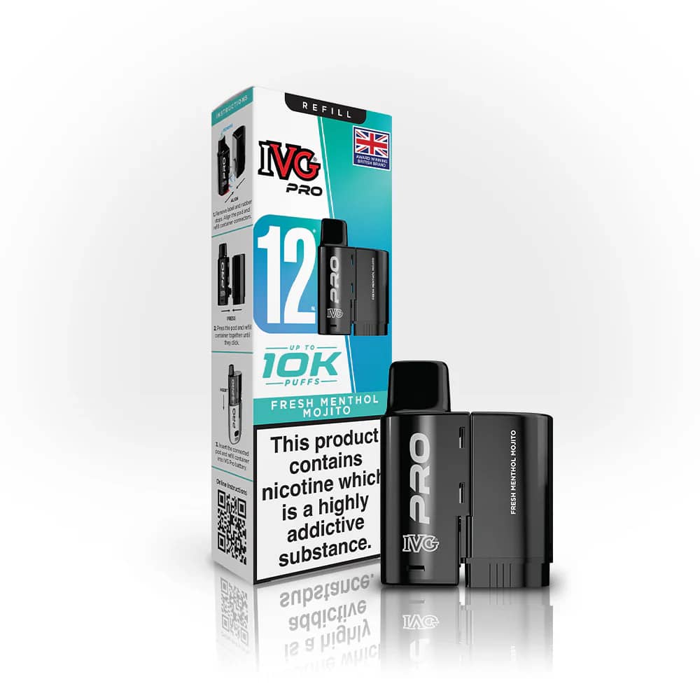 IVG Pro 10K Pods Fresh Menthol Mojito