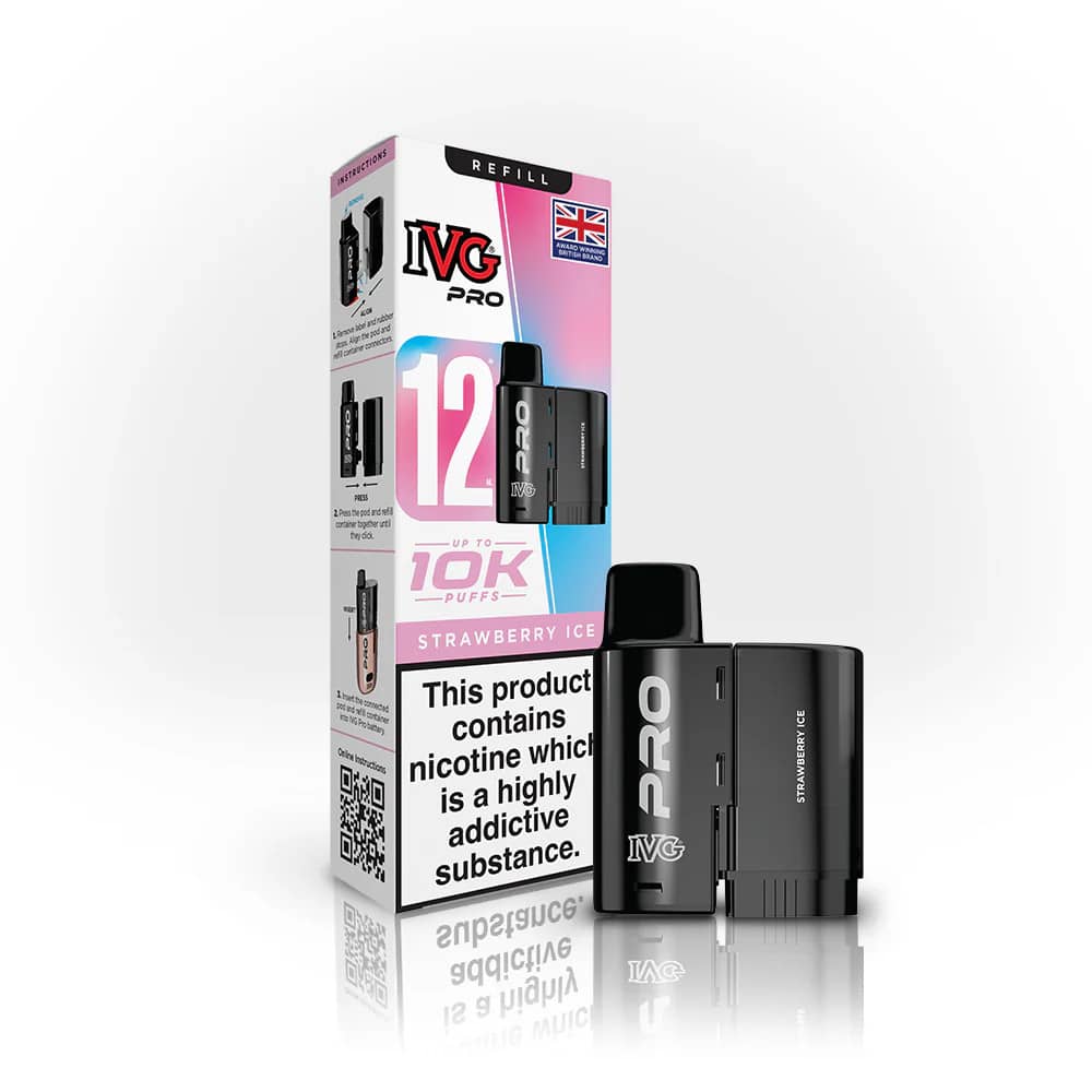 IVG Pro 10K Pods Strawberry Ice