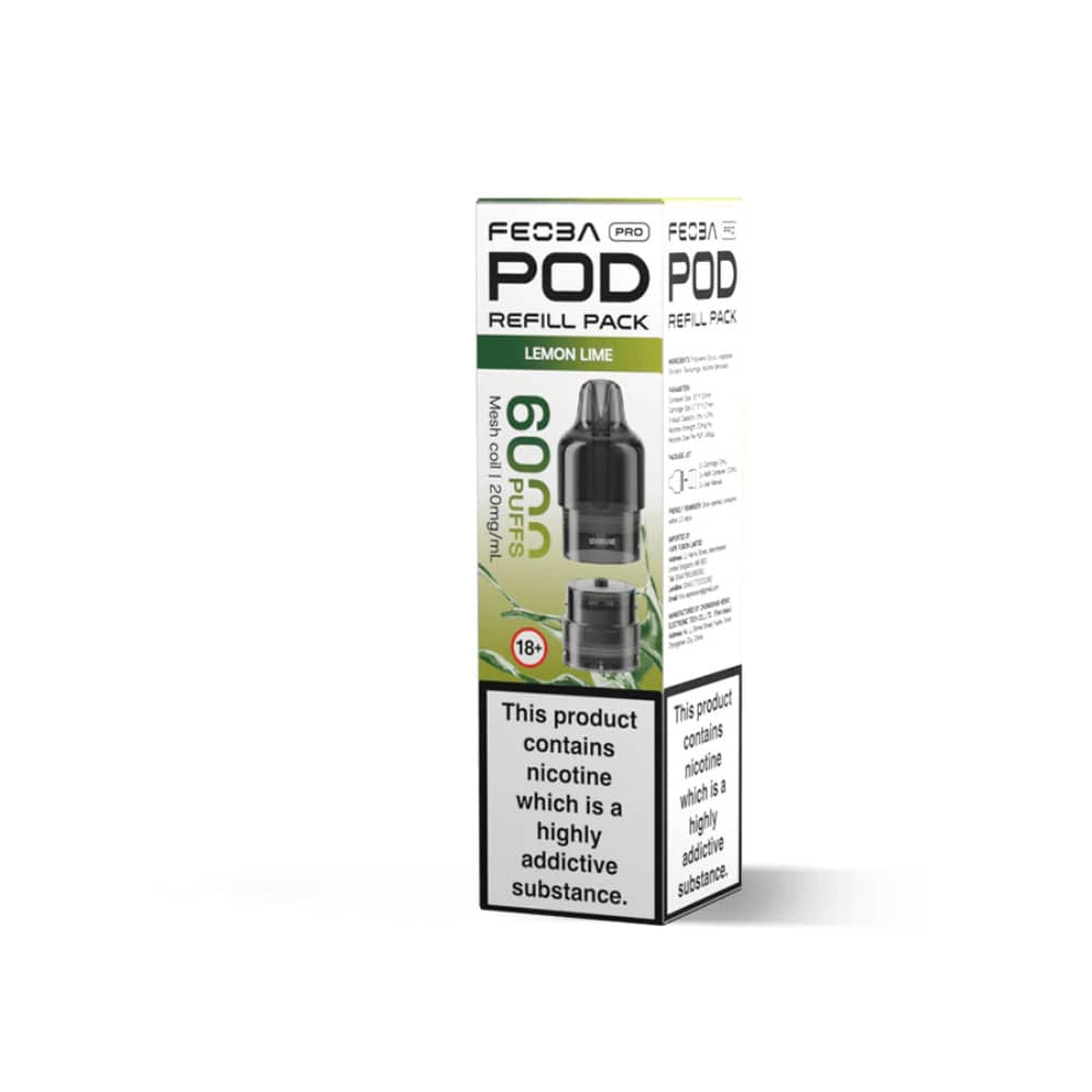 Feoba Pro Plus 6000 Pods Lemon Lime