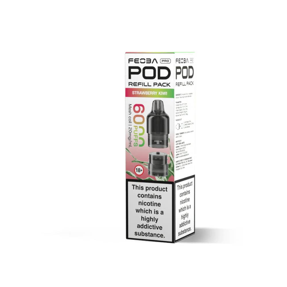 Feoba Pro Plus 6000 Pods Strawberry Kiwi