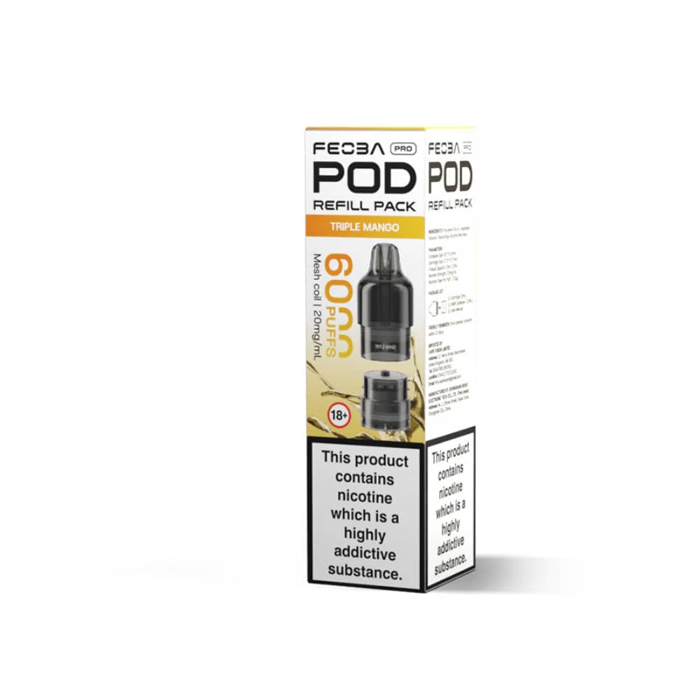 Feoba Pro Plus 6000 Pods Triple Mango