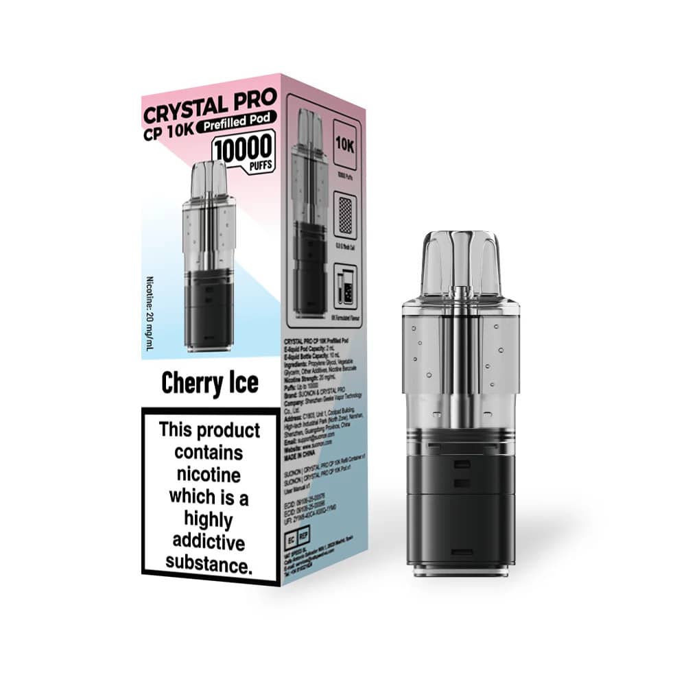Crystal Pro CP 10k Pods Cherry Ice