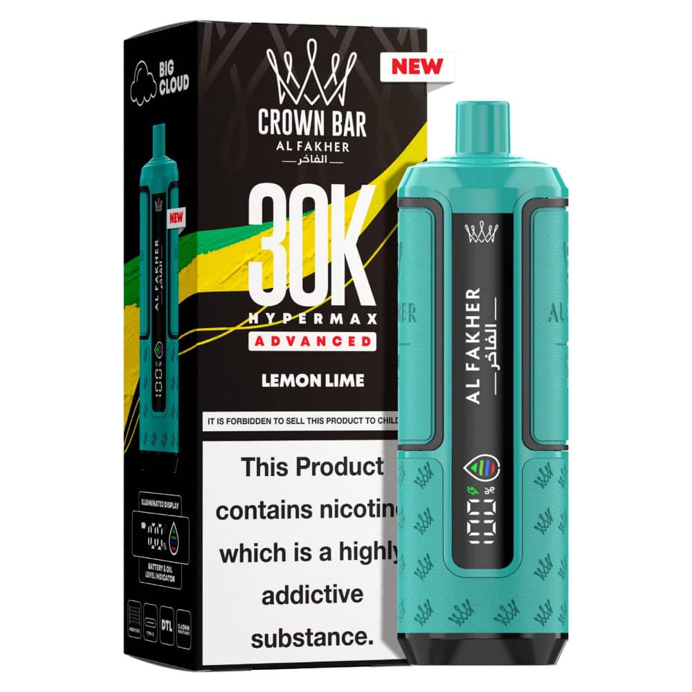 Al Fakher 30k Hypermax Prefilled Vape Kit Lemon Lime