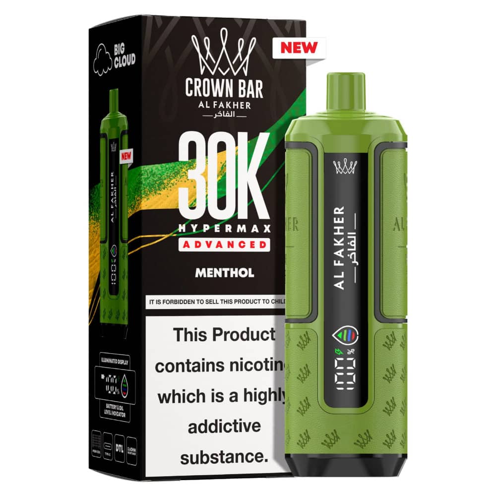 Al Fakher 30k Hypermax Prefilled Vape Kit Menthol