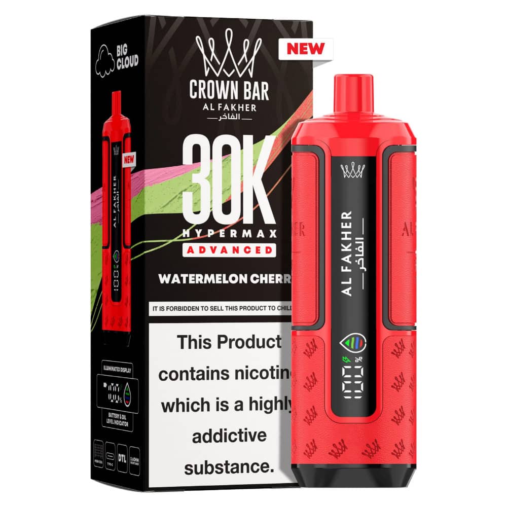 Al Fakher 30k Hypermax Prefilled Vape Kit Watermelon Cherry