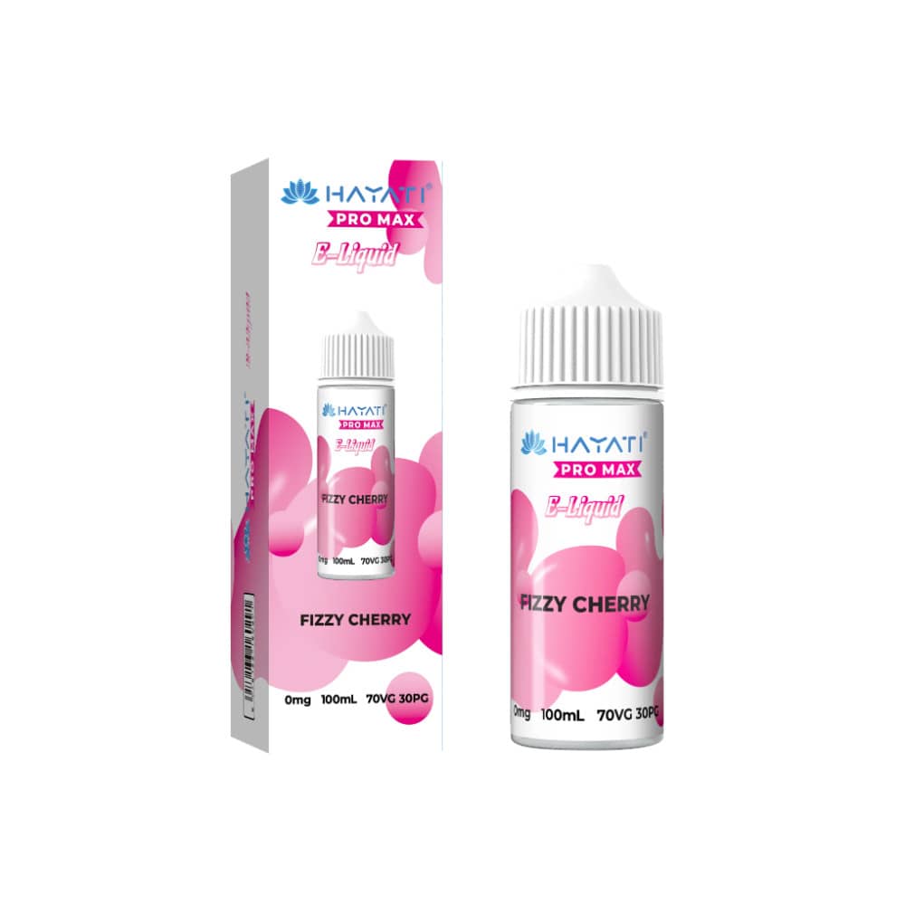Hayati Pro Max 100ml E-Liquids 70/30 Fizzy Cherry