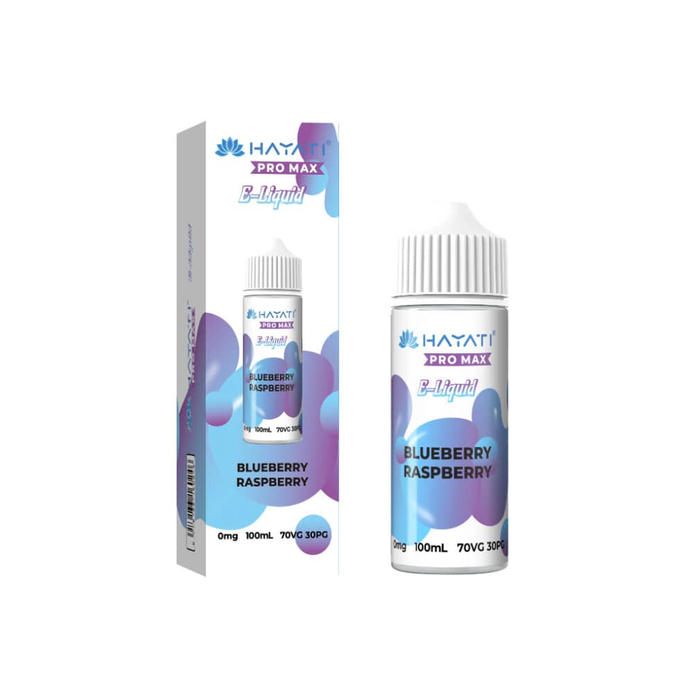 Hayati Pro Max 100ml E-Liquids 70/30 Blueberry Raspberry