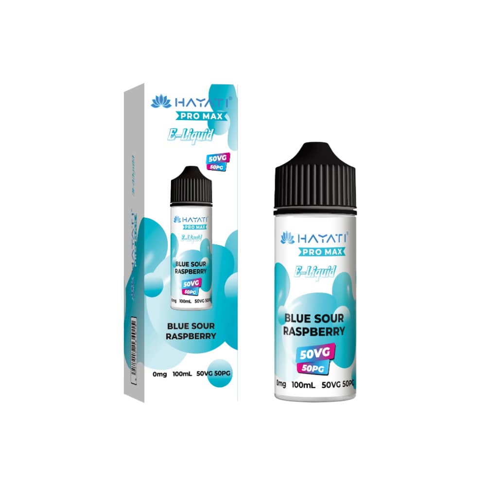 Hayati Pro Max 100ml E-Liquids 50/50 Blue Sour Raspberry