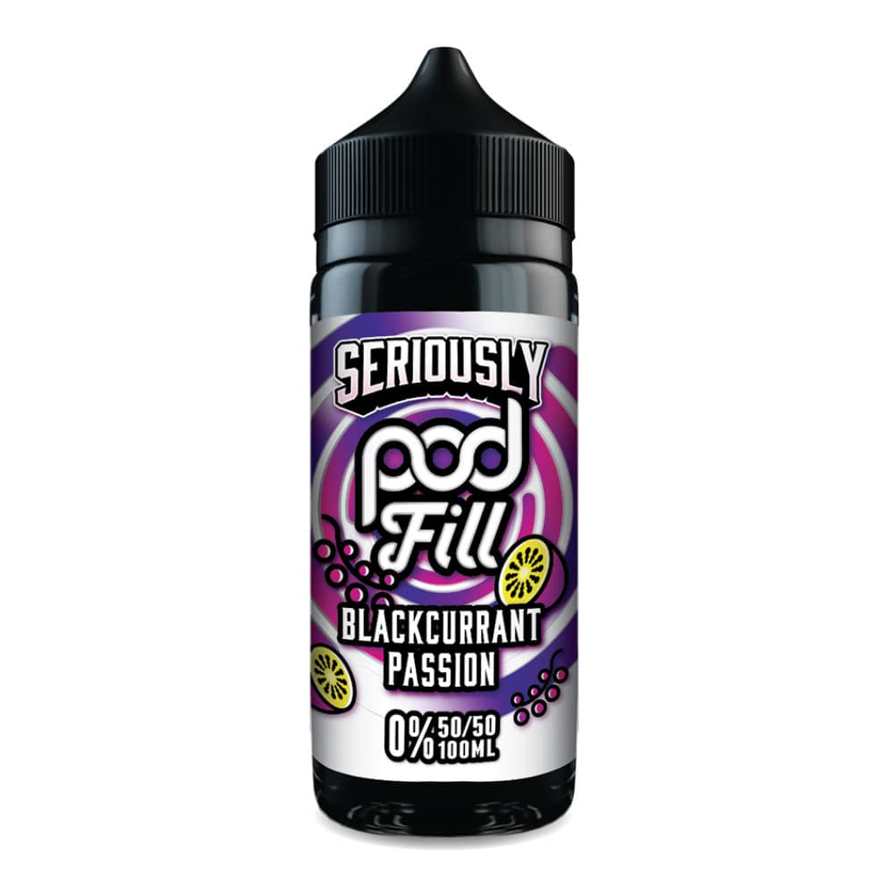Doozy Vape Seriously Pod Fill 100ml E-Liquids Blackcurrant Passion