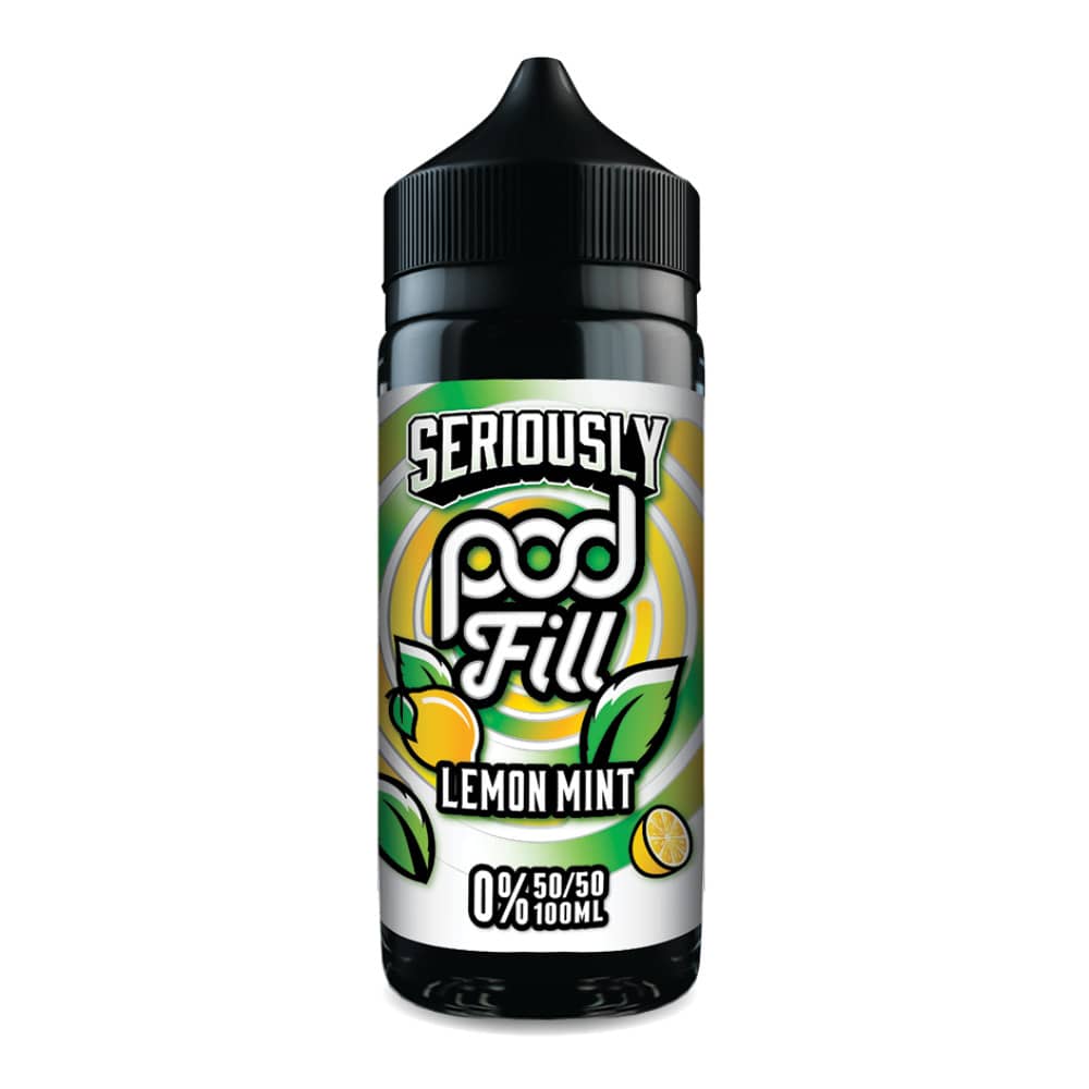 Doozy Vape Seriously Pod Fill 100ml E-Liquids Lemon Mint