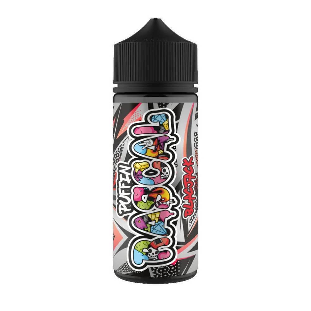 Puffin Rascal 100ml E-Liquids Black Jack