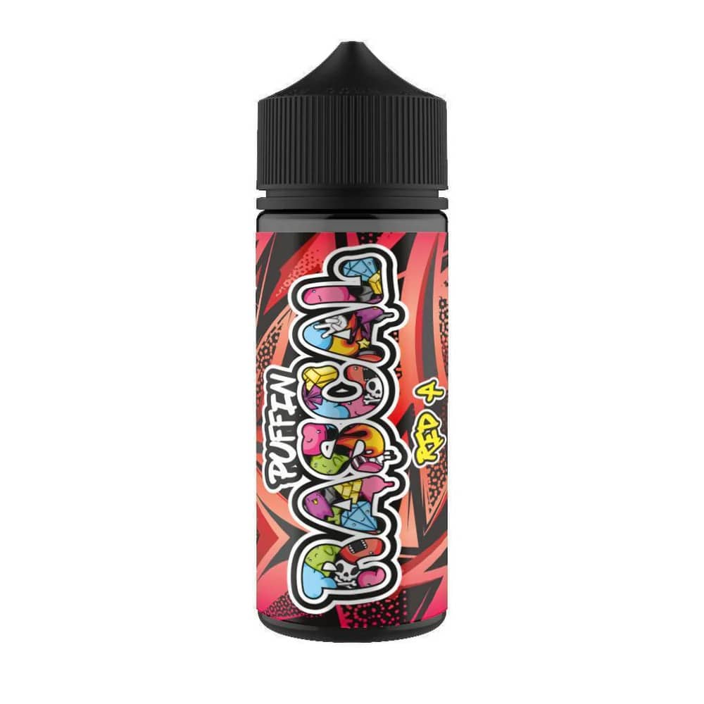 Puffin Rascal 100ml E-Liquids Red A