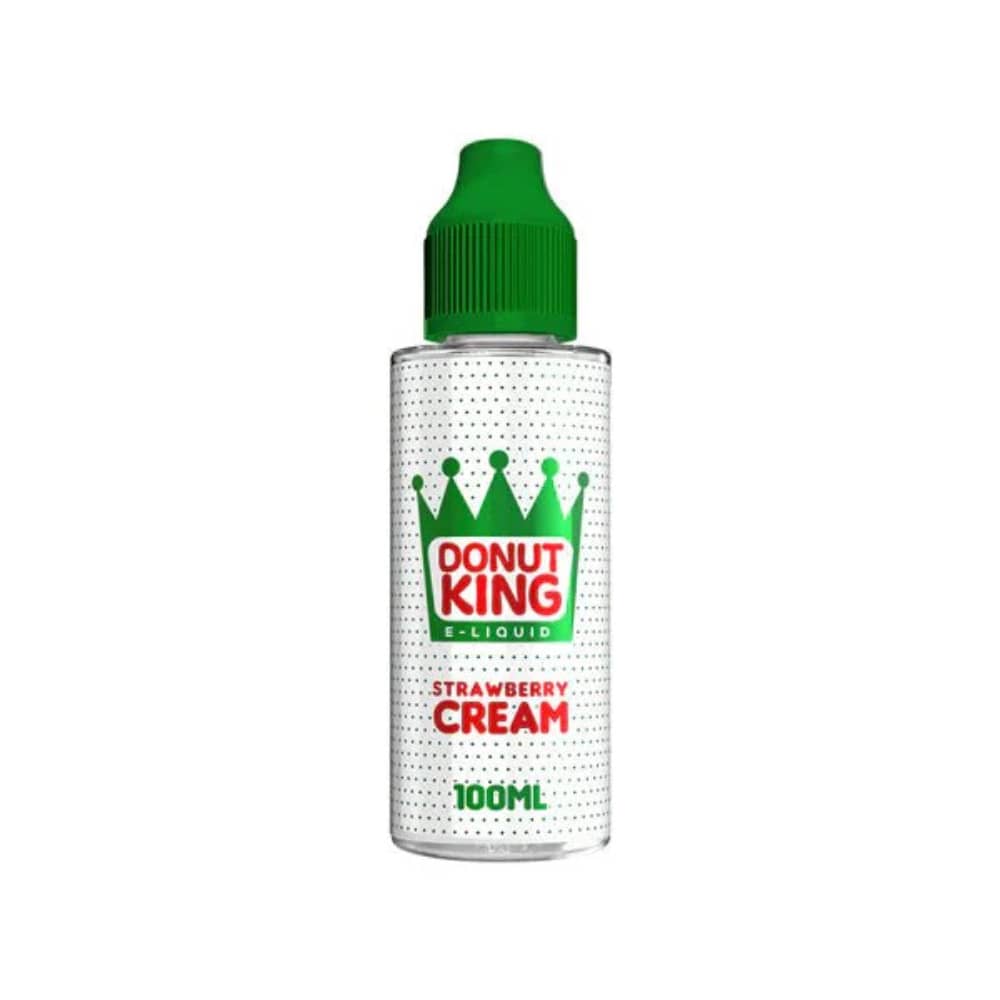 Donut King Original 100ml E-Liquids Strawberry Cream Donut