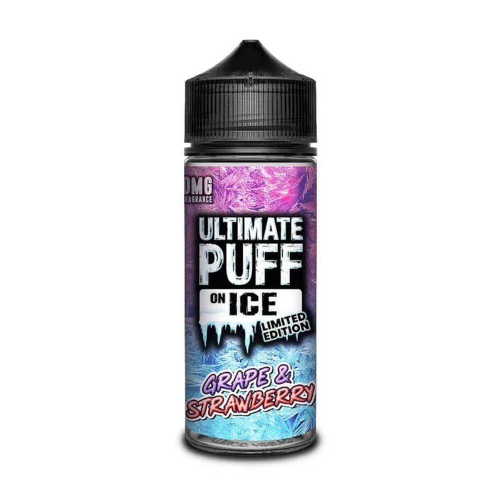 Ultimate Puff on Ice 100ml E-Liquids Grape & Strawberry