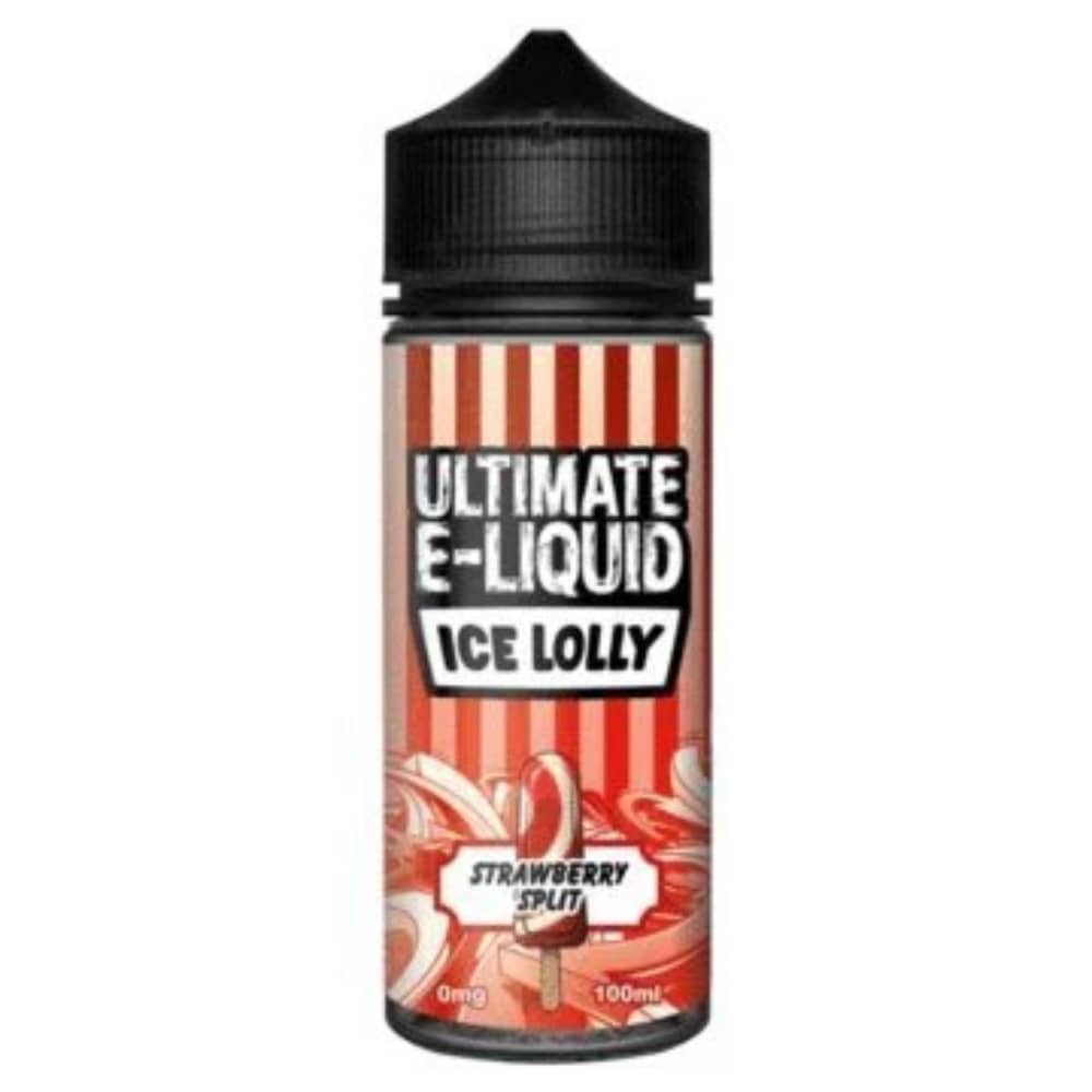 Ultimate Puff Ice Lolly 100ml E-Liquids Strawberry Split
