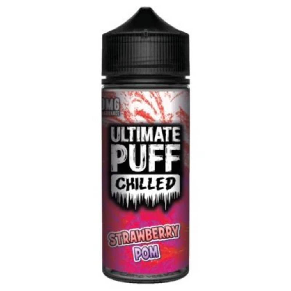 Ultimate Puff Chilled 100ml E-Liquids Strawberry Pom