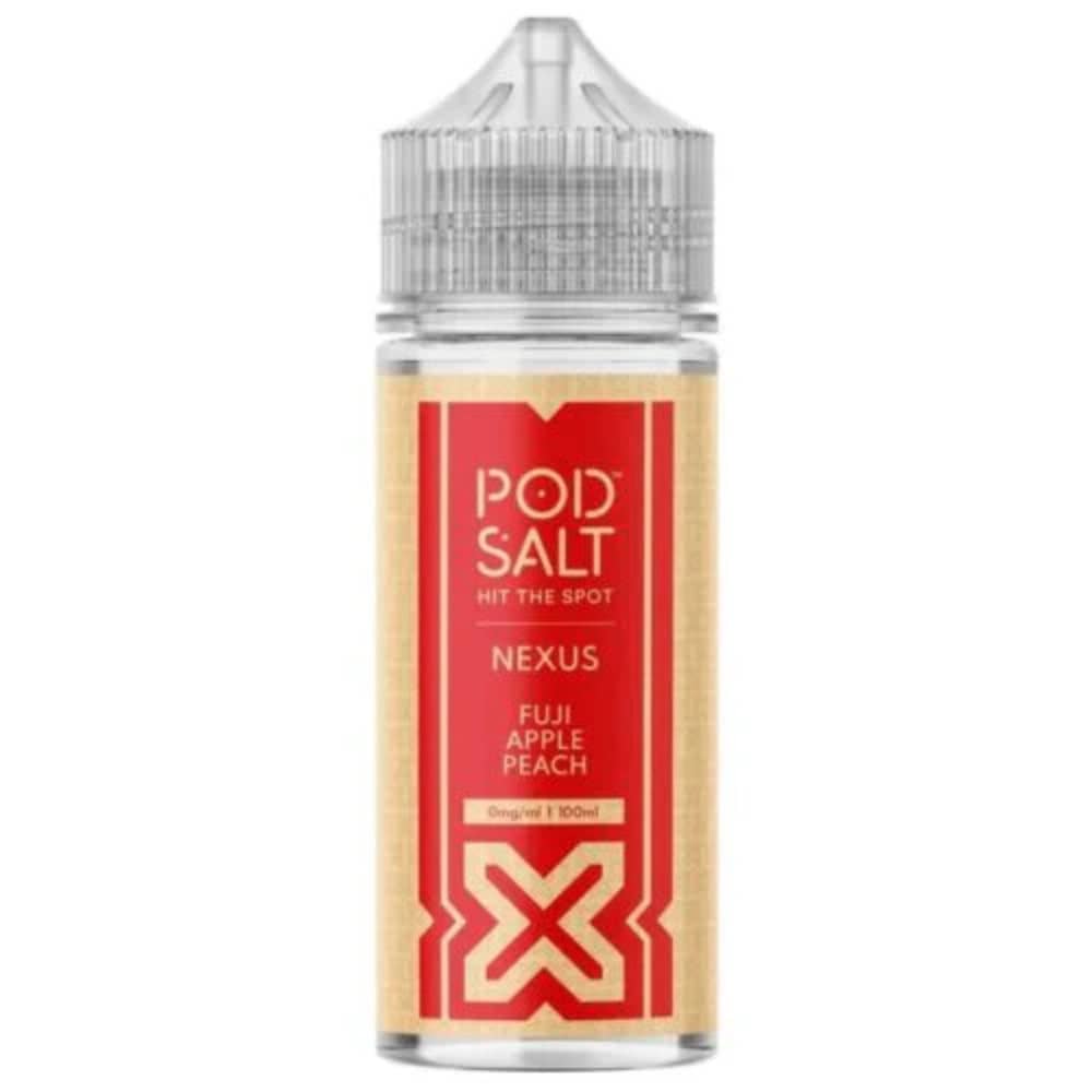 Pod Salt Nexus 100ml E-Liquids Fuji Apple Peach