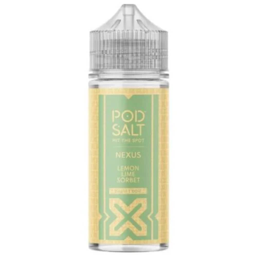 Pod Salt Nexus 100ml E-Liquids Lemon Lime Sorbet