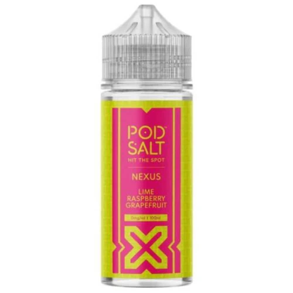 Pod Salt Nexus 100ml E-Liquids Lime Raspberry Grapefruit