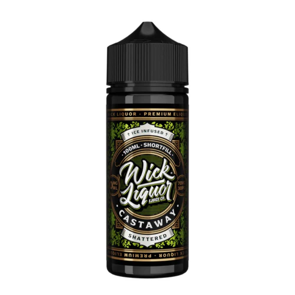 Wick Liquor 100ml E-Liquids Castaway Shattered
